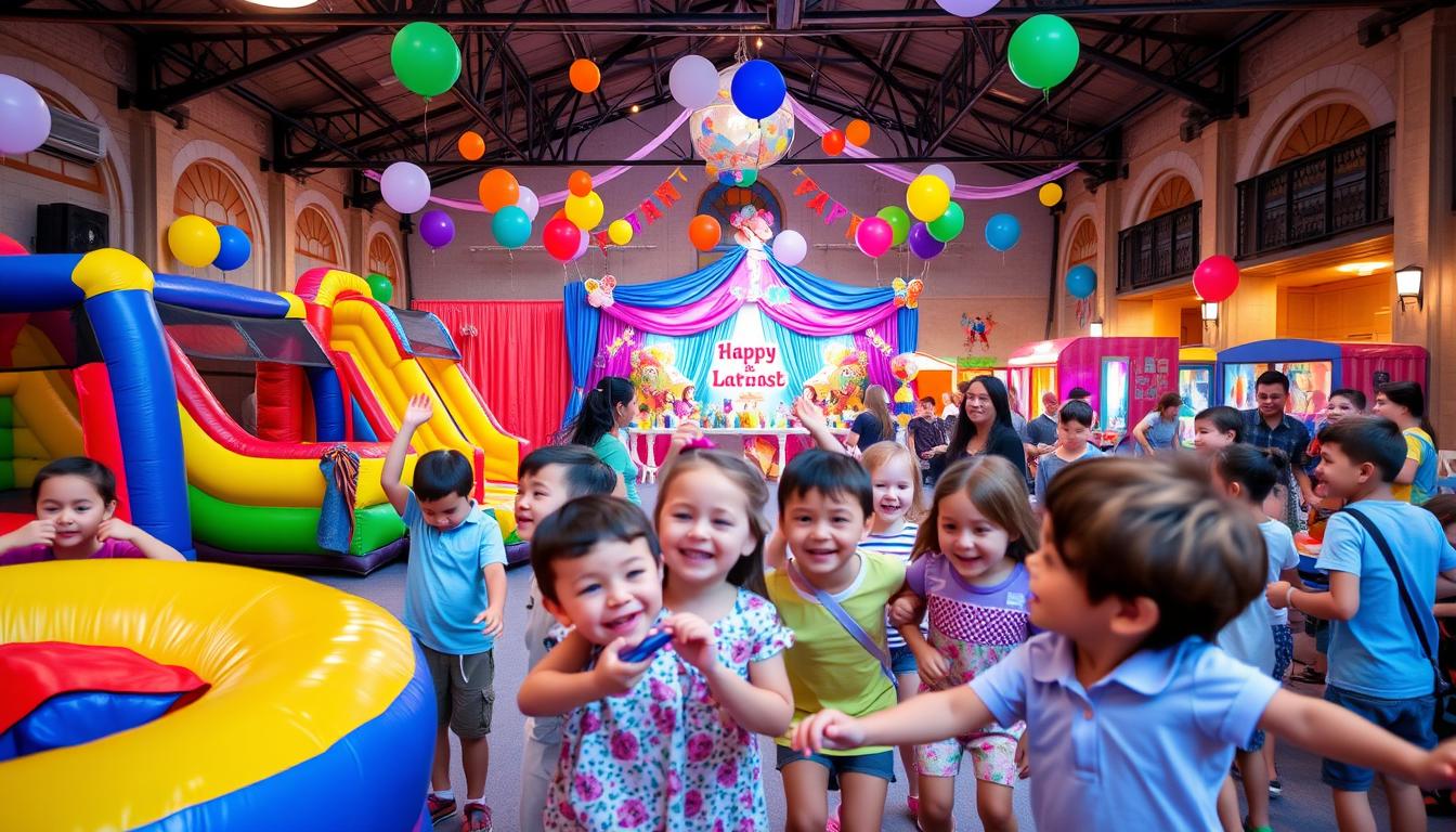 kids birthday party places