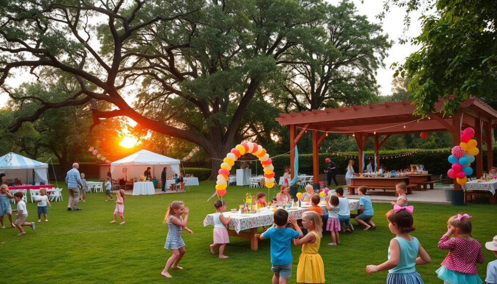 outdoor party venues