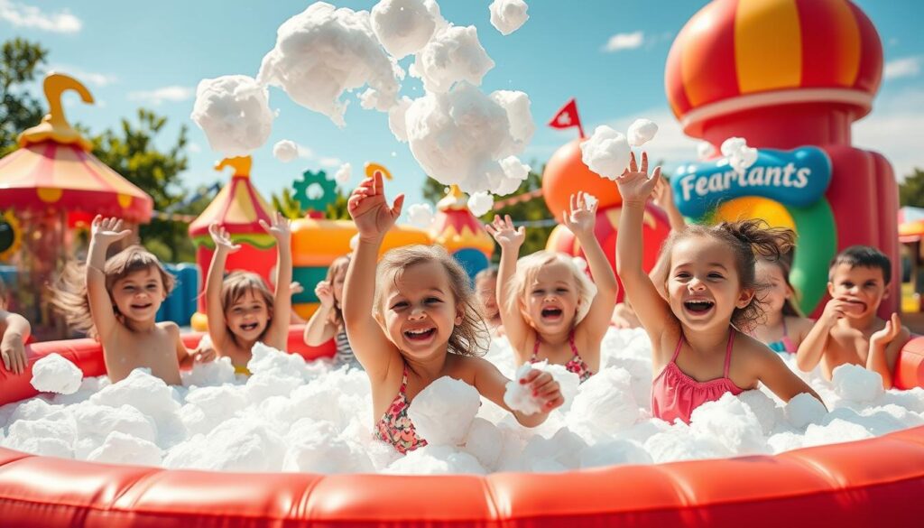 children's foam party entertainmen