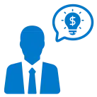 Wow Foam contact us icon for employment and franchise inquiries