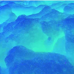 Mousse fluorescente dans le noir pour une fête en mousse Wow Foam
