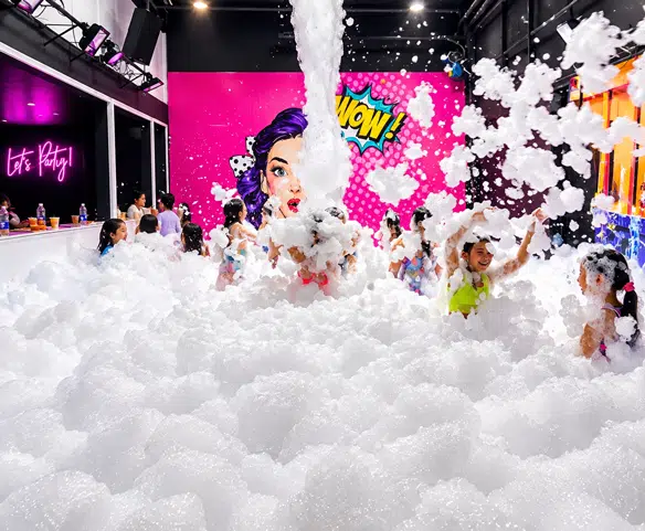WOW CLASSIQUE – Party de Mousse Blanche