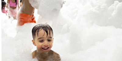 Wow Foam foam party package for indoor and outdoor events